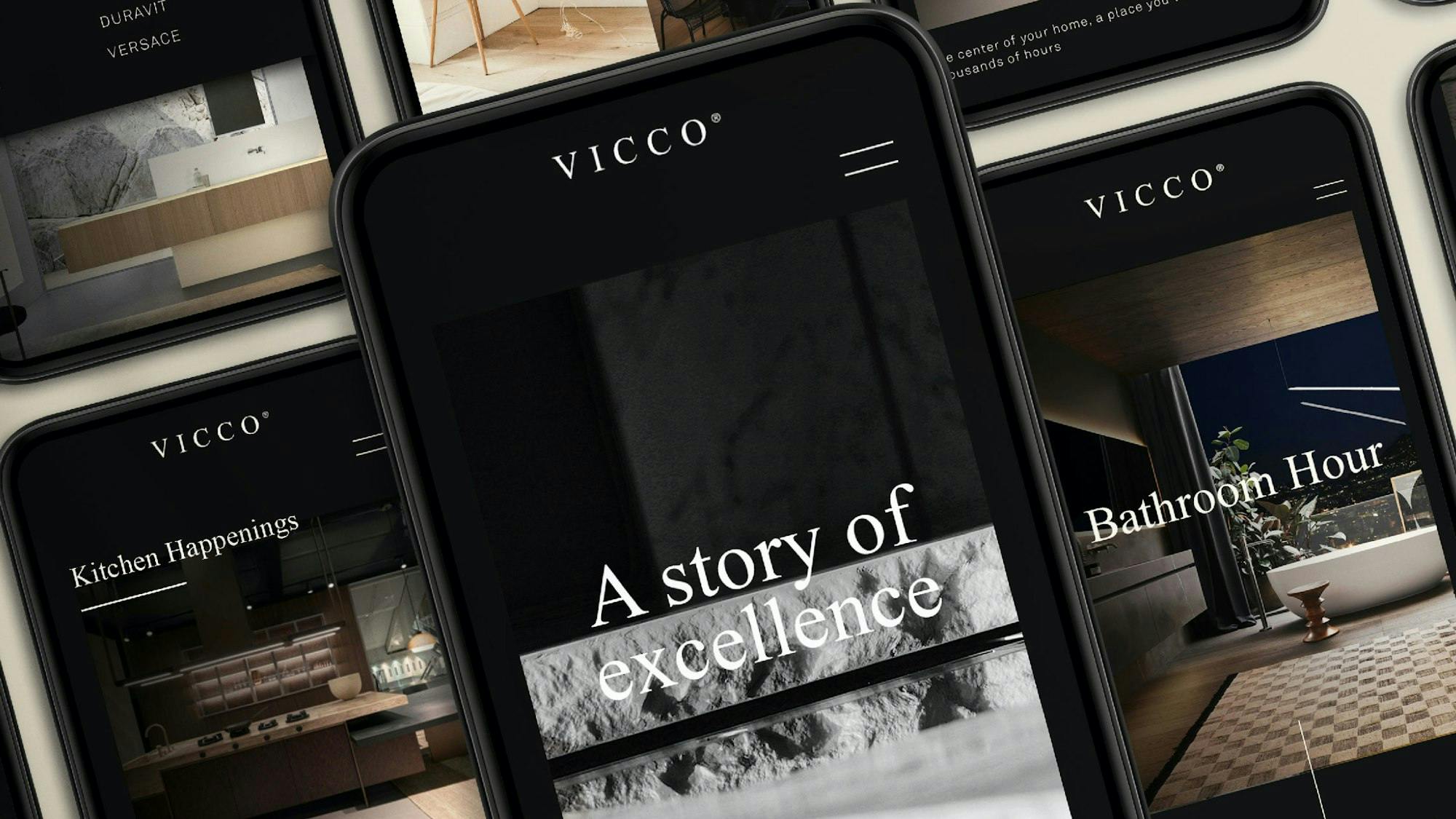 Vicco has a vision of providing personalized design solutions for the ambitious customer. Vicco is a 360 interior design solution agency always striving to deliver complete solutions for extraordinary homes.  We created a website to reflect Viccos’s luxurious and tasteful furniture and services.